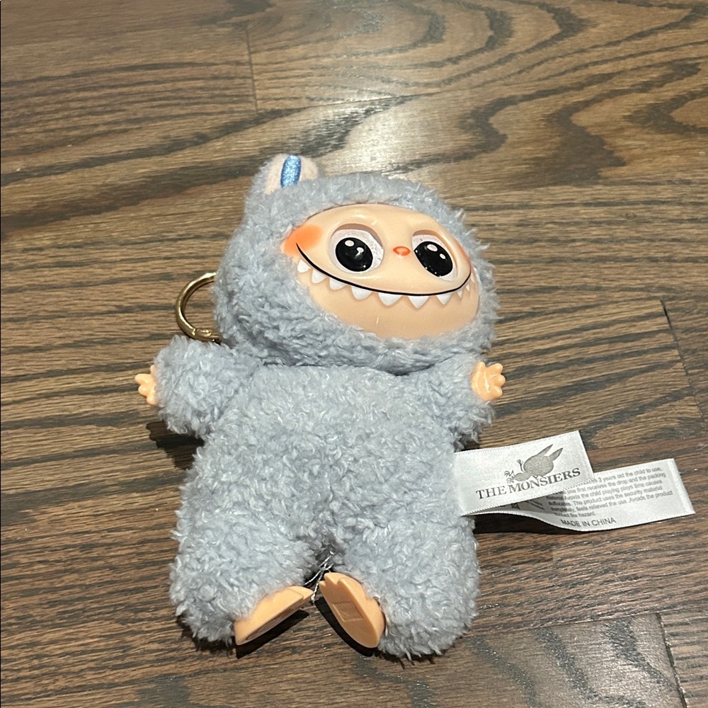 Plush Keychain - Light Blue